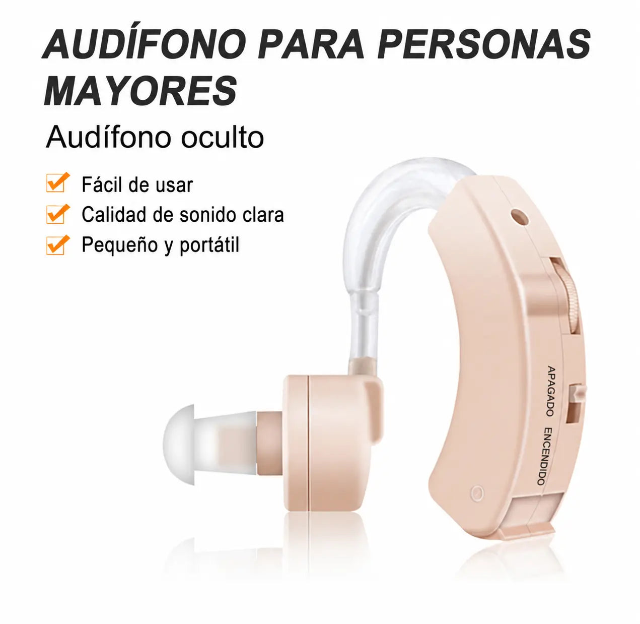 Cyber Sonic Amplificador Auditivo Portatil