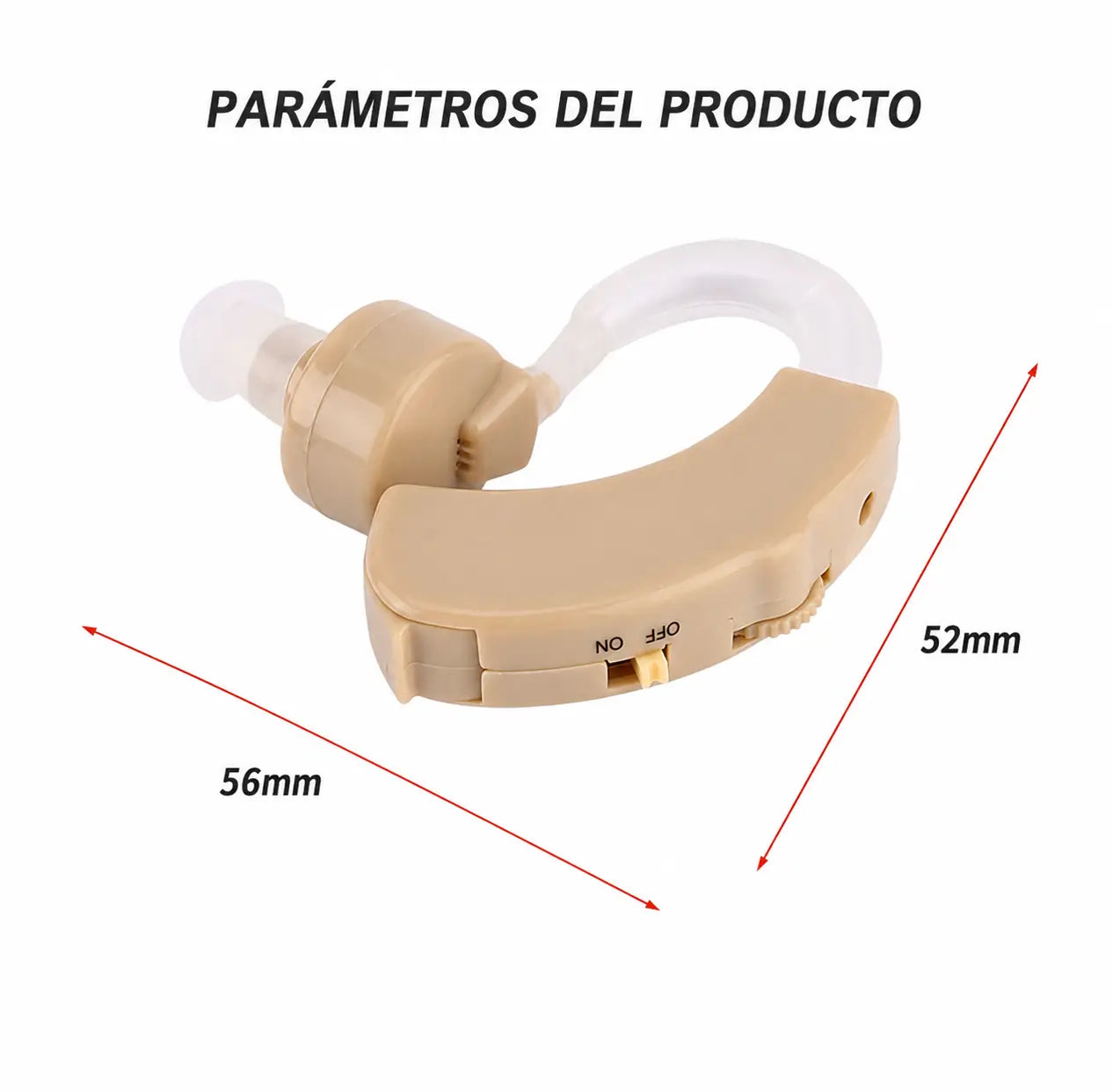 Cyber Sonic Amplificador Auditivo Portatil