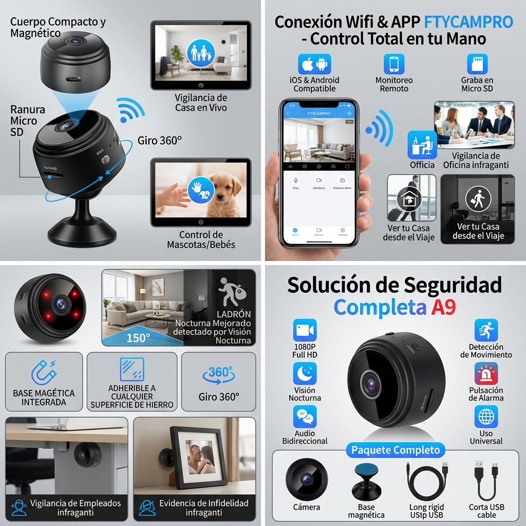MINI CAMARA ESPIA A9