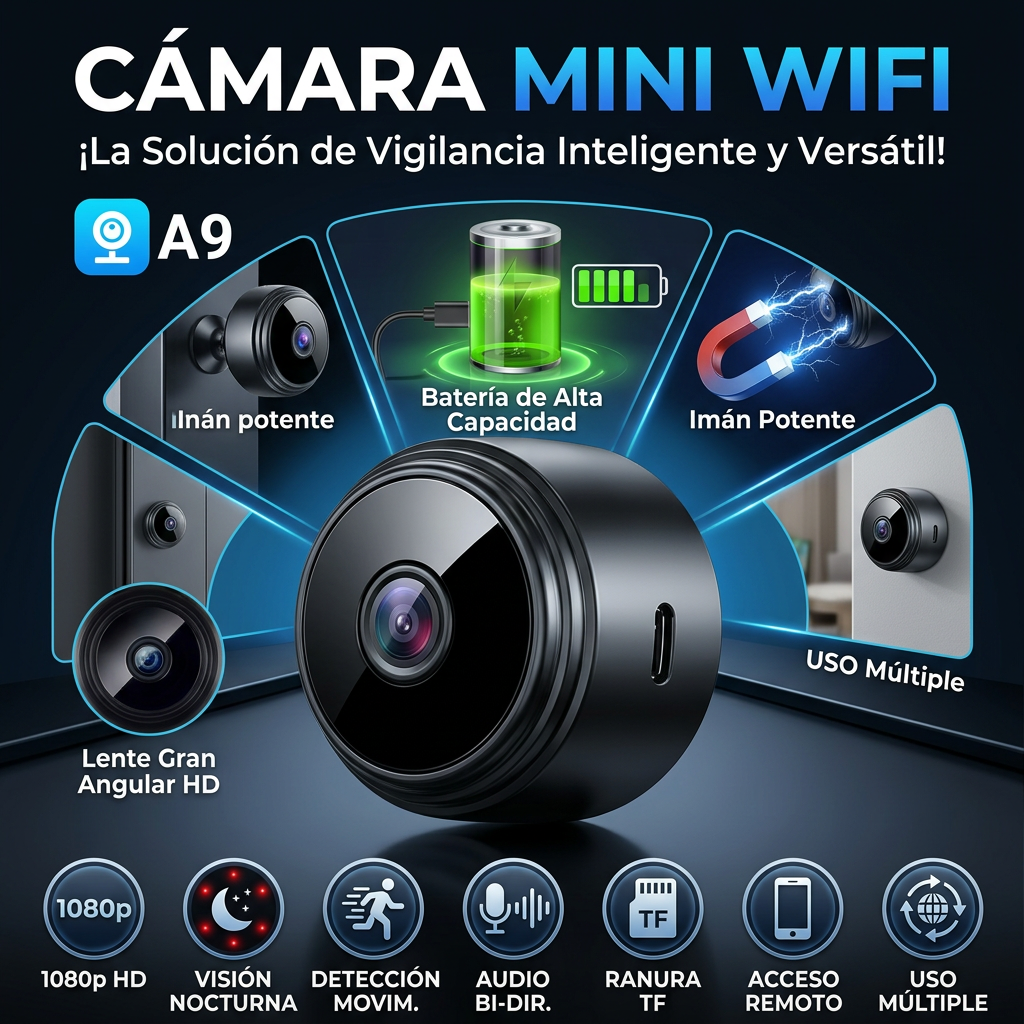 MINI CAMARA ESPIA A9